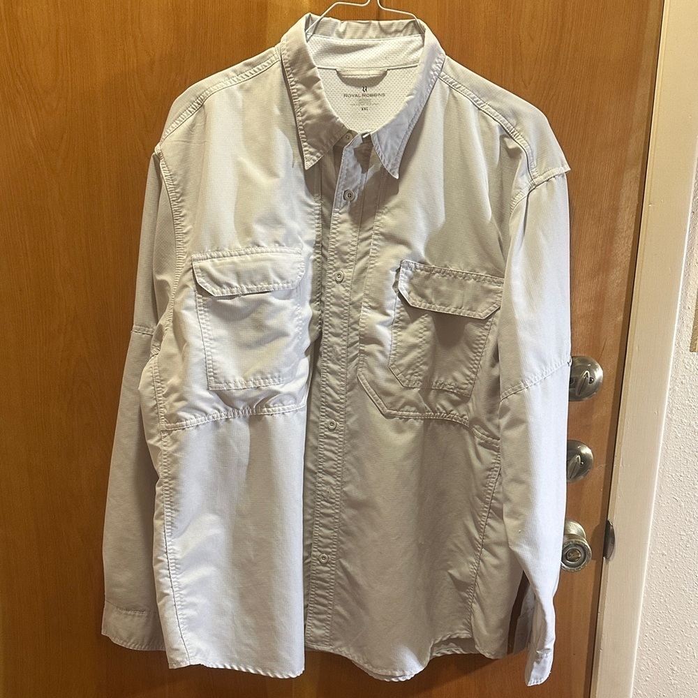 Royal Robbin’s Fishing Shirt Size XXL